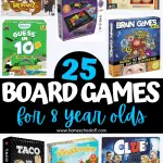 board games for 8 year olds