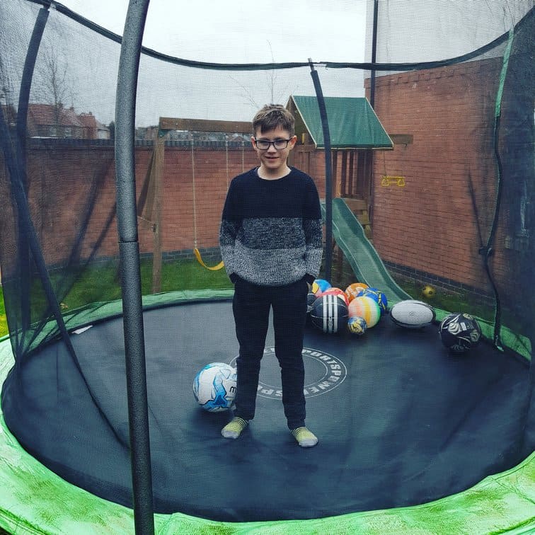 Bouncing on a trampoline has so many health benefits. #trampoline #rebound #health