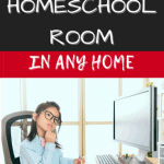 how to set up a homeschool room in any home #homeschoolroom