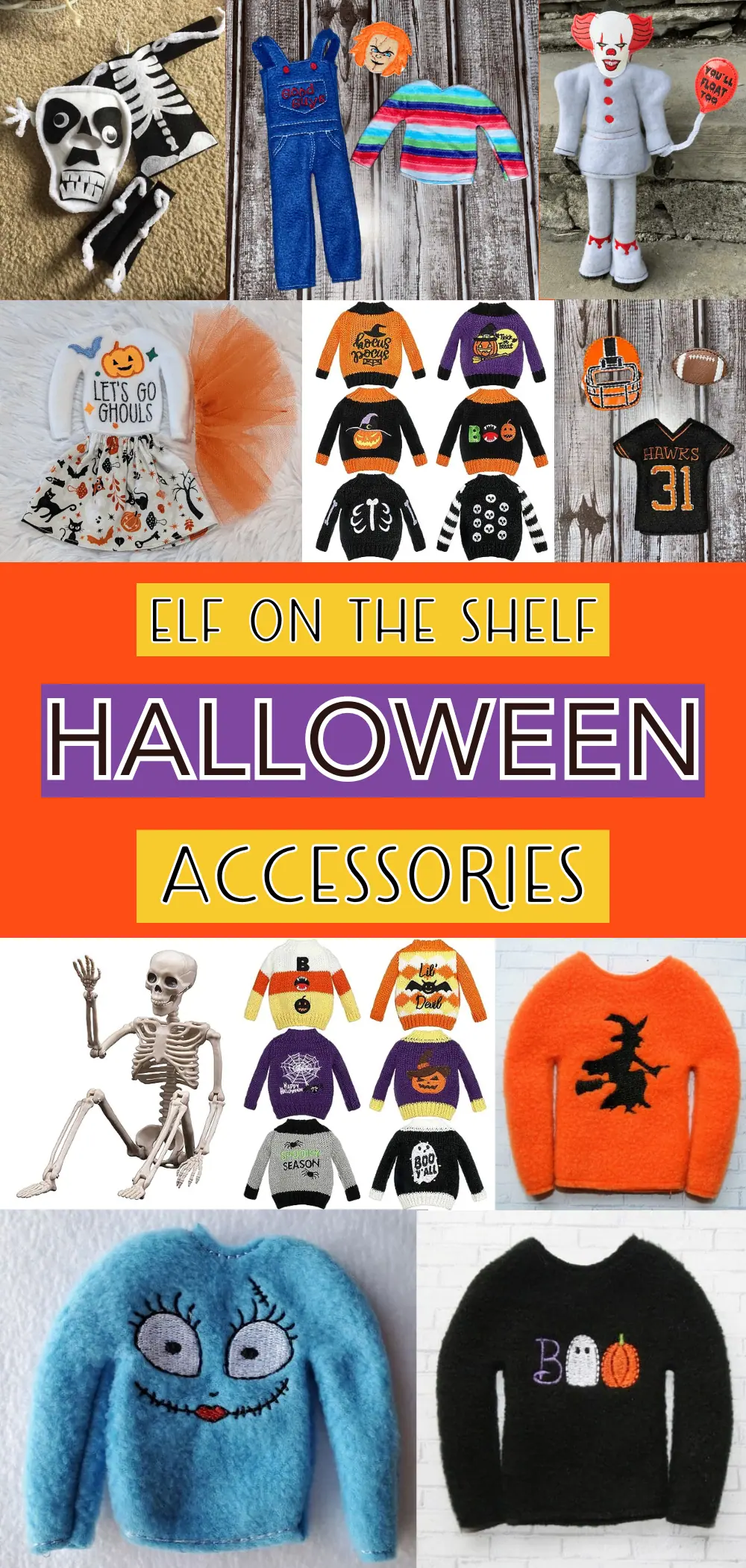 HALLOWEEN ELF ON THE SHELF ACCESSORIES