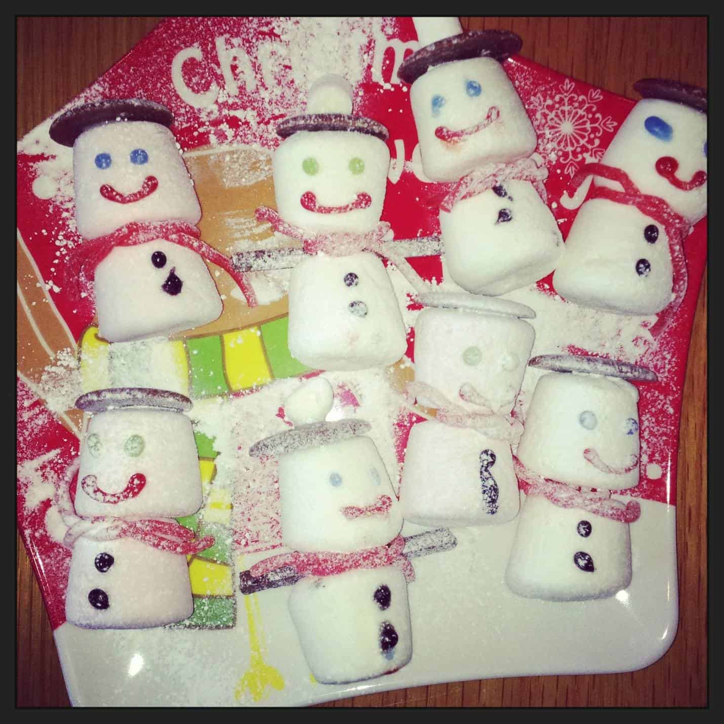 North Pole Breakfast - Marshmallow Snowmen