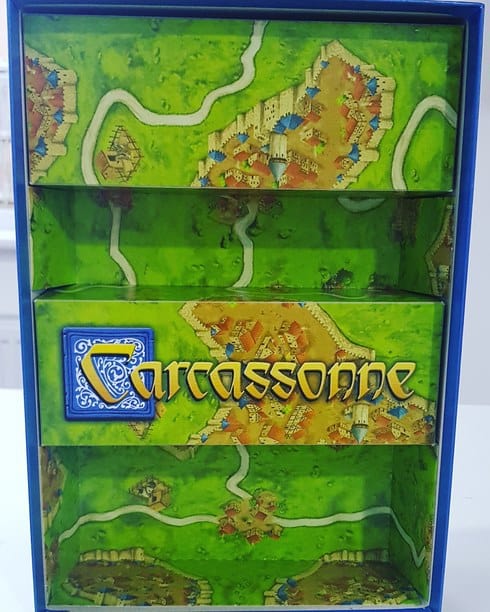 Inside Carcassonne box