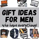 The best gift ideas for men who have everything. Including stocking stuffers that men will love #christmasgifts #mensgifts