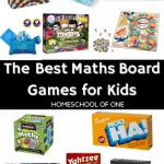 The Best Math board games that are great for gameschool #homeschool