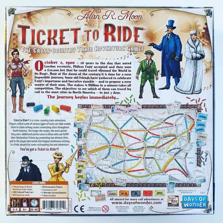 Review – Ticket to Ride: Europa, viajando pelo velho continente - Tábula  Quadrada - Board Games