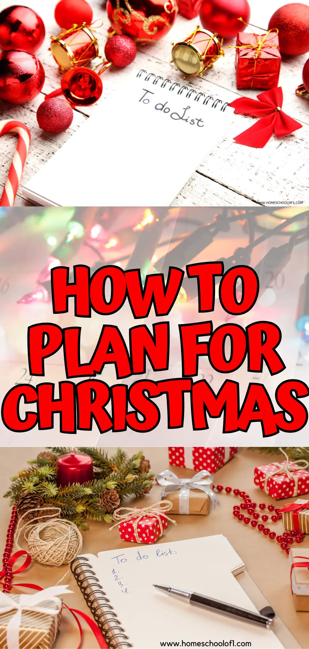 how to plan for christmas