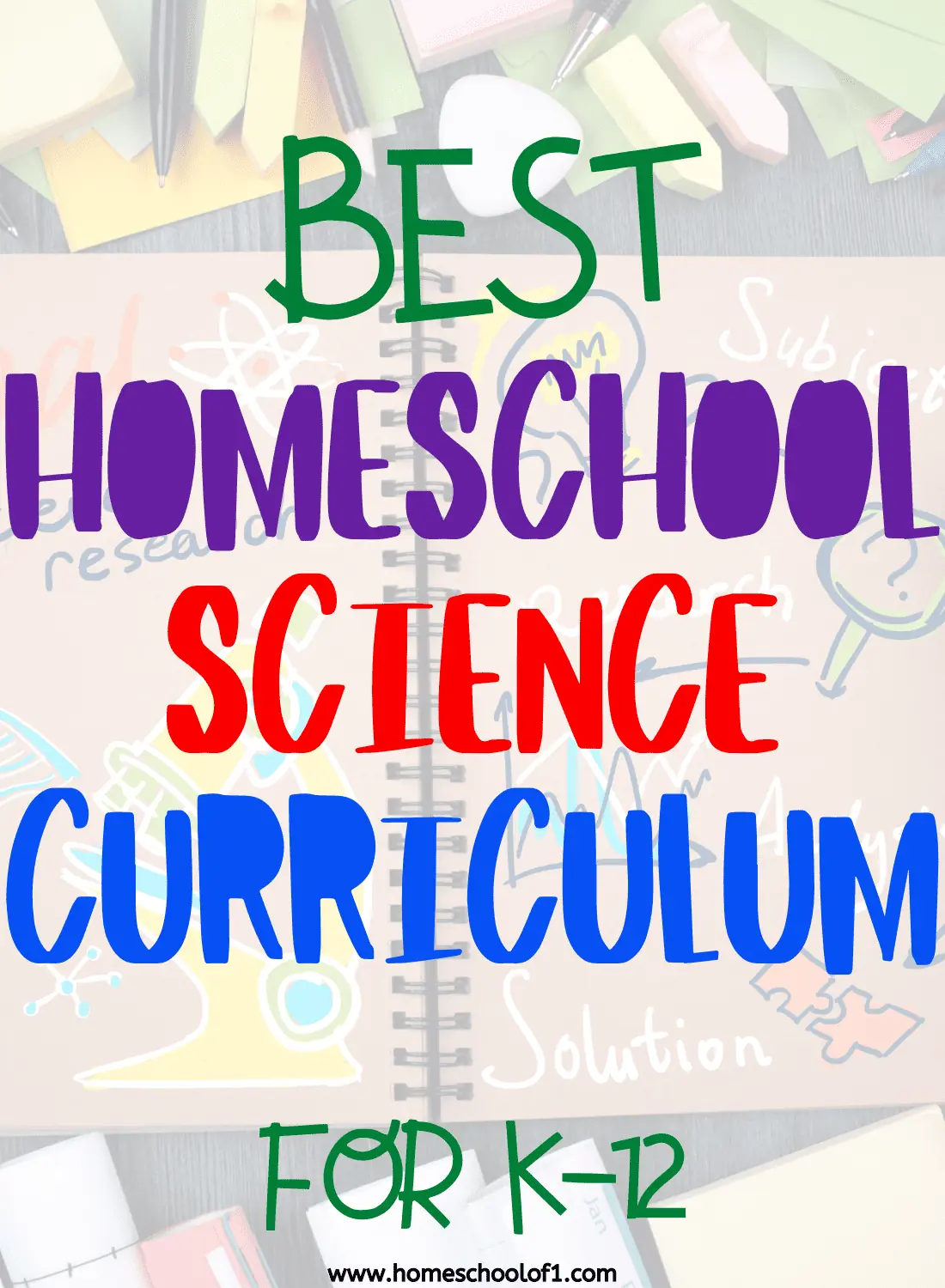 best homeschool science curriculum