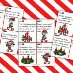 ELF ON THE SHELF TREASURE HUNT CLUES