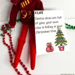 ELF TREASURE HUNT CLUES