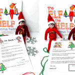 free elf on the shelf arrival letters