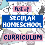 ultimate list of secular homeschool resources