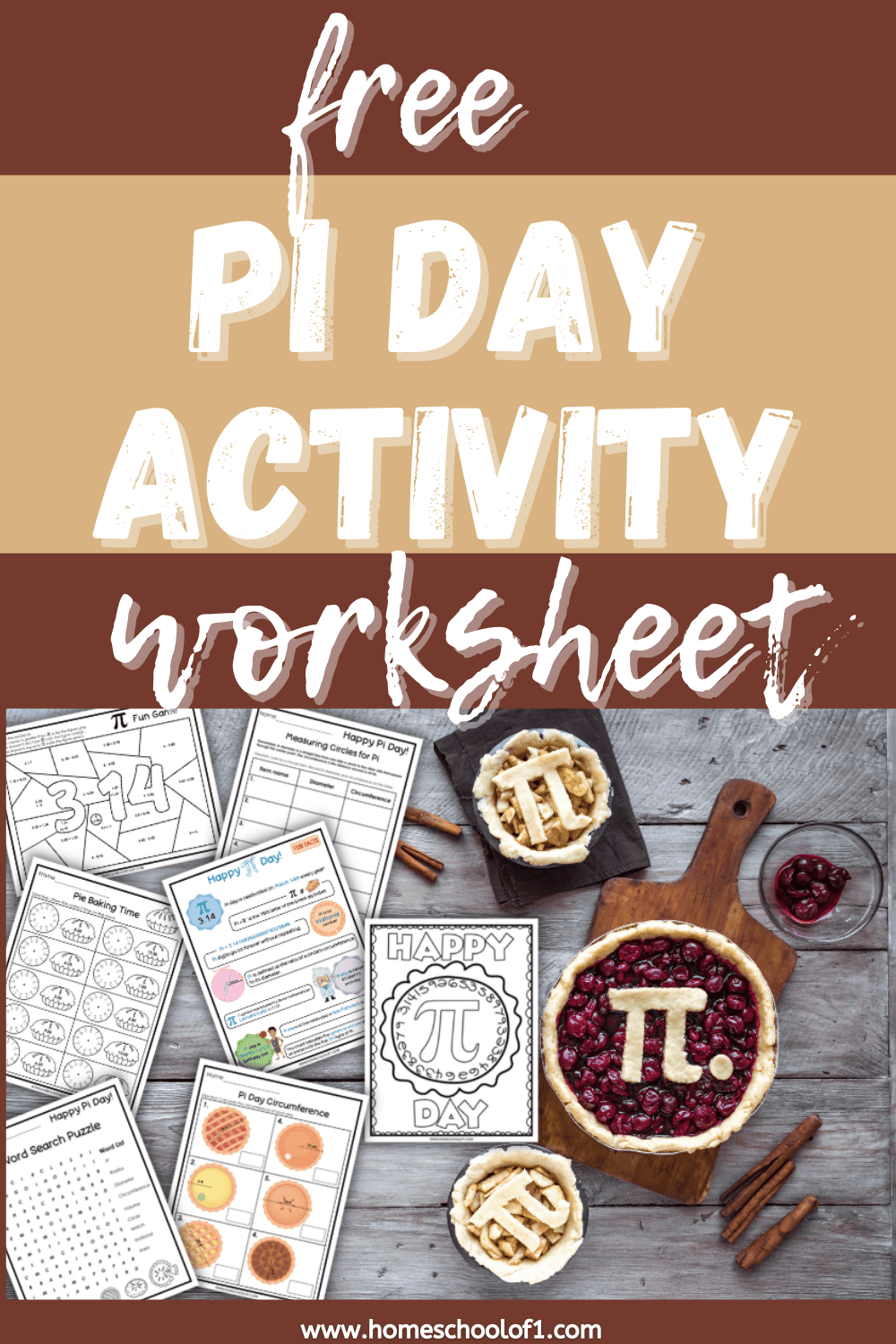 Free Pi Day Activities (7 Printable Worksheets)