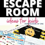 Escape room ideas for kids that are easy to create and look amazing! #escaperoom