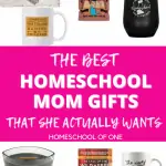 The best homeschool mom gifts that she actually wants! Homeschool moms work so hard, so treat her to something she will actually enjoy, that is just for her! #homeschoolmom #christmas #gifts