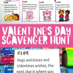 VALENTINE'S DAY SCAVENGER HUNT PRINTABLE