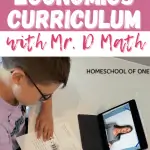 The best Homeschool Economics Curriculum for middle school aged kids is from Mr D Math. It is absolutely fantastic, check out why we loved it so much