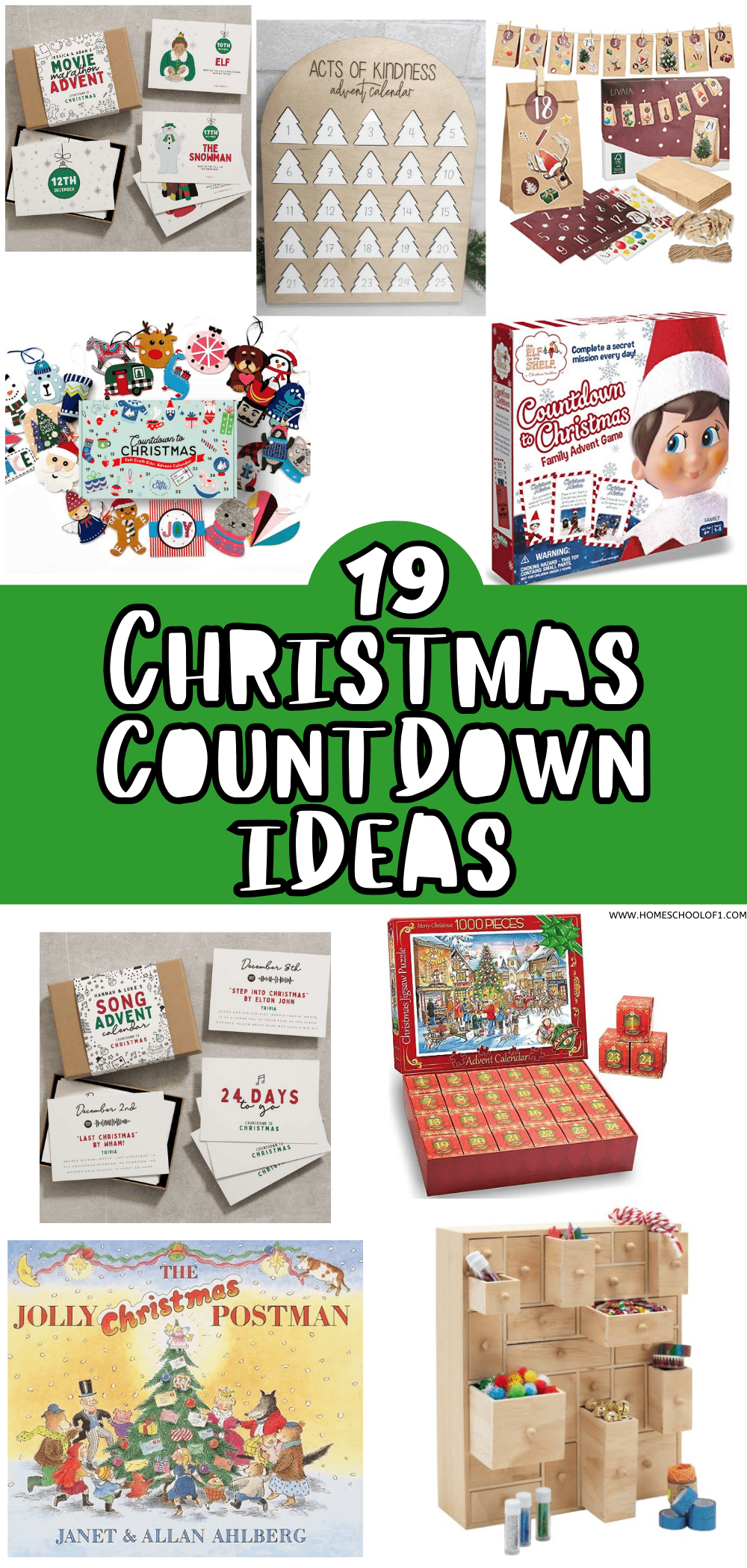 christmas countdown activities