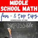 Have fun with middle school math, six easy tips on how to succeed and make it fun