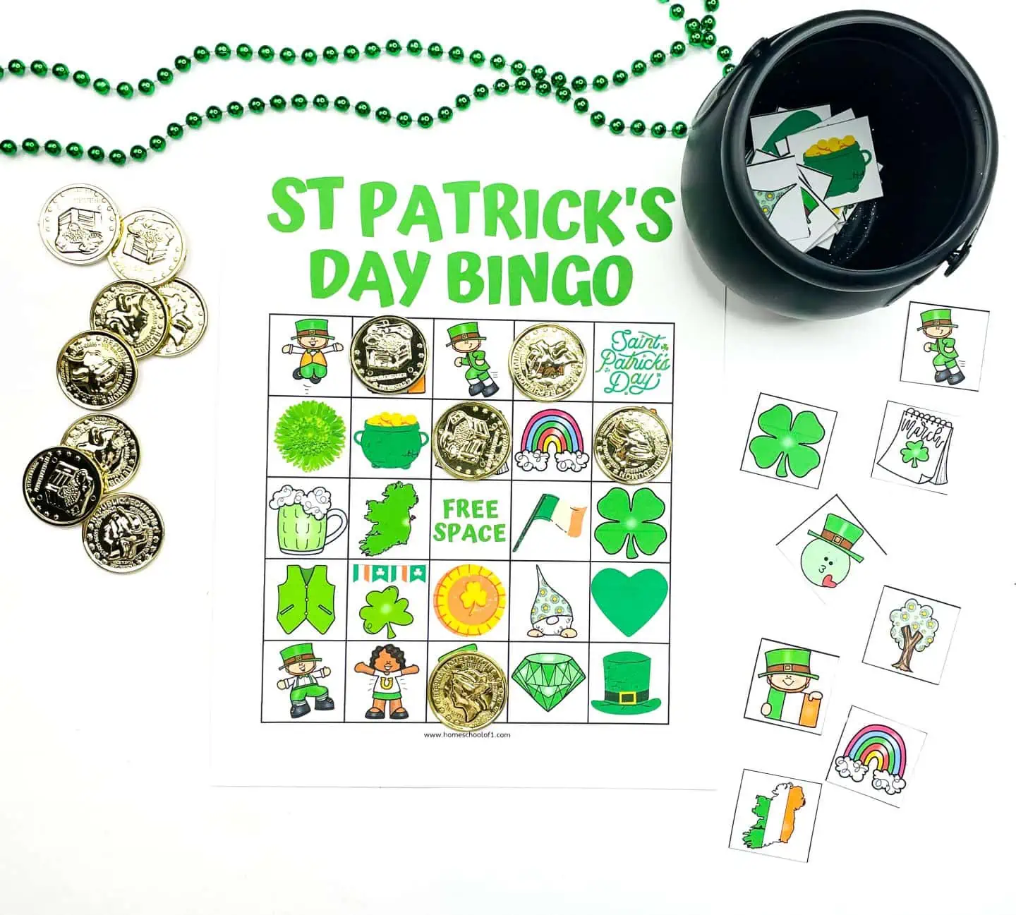 FREE ST PATRICKS DAY BINGO GAME PRINTABLE