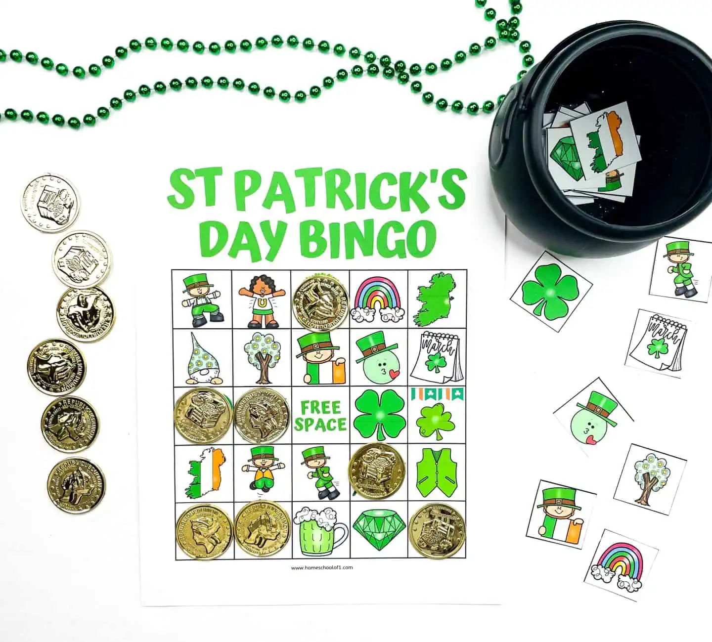 FREE ST PATRICK'S DAY BINGO PRINTABLE