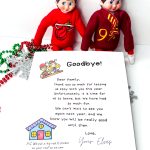 elf letter to say goodbye