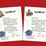 elf on the shelf goodbye letters