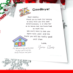 elf on the shelf leaving letter