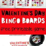 free printable valentine bingo cards