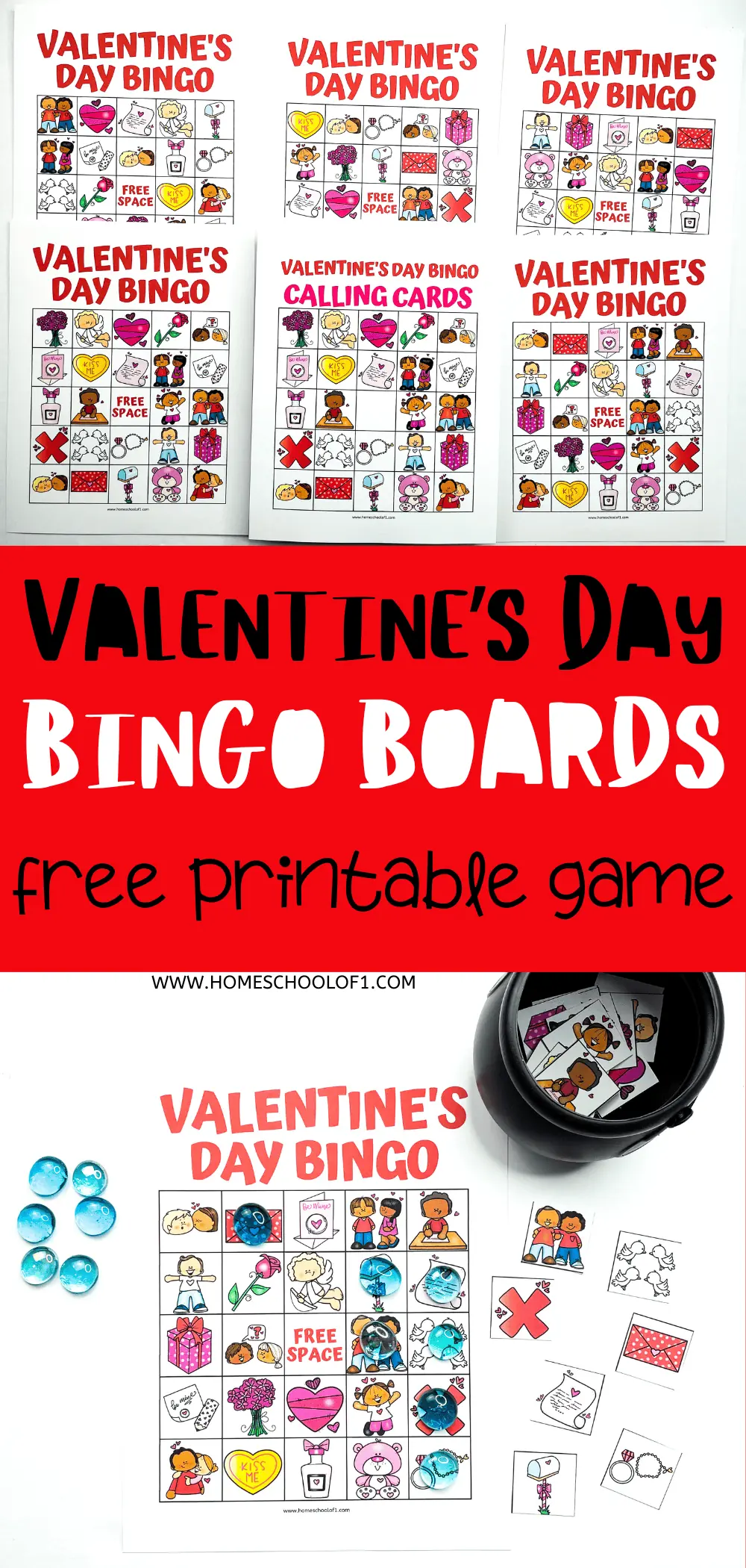 free printable valentine bingo cards