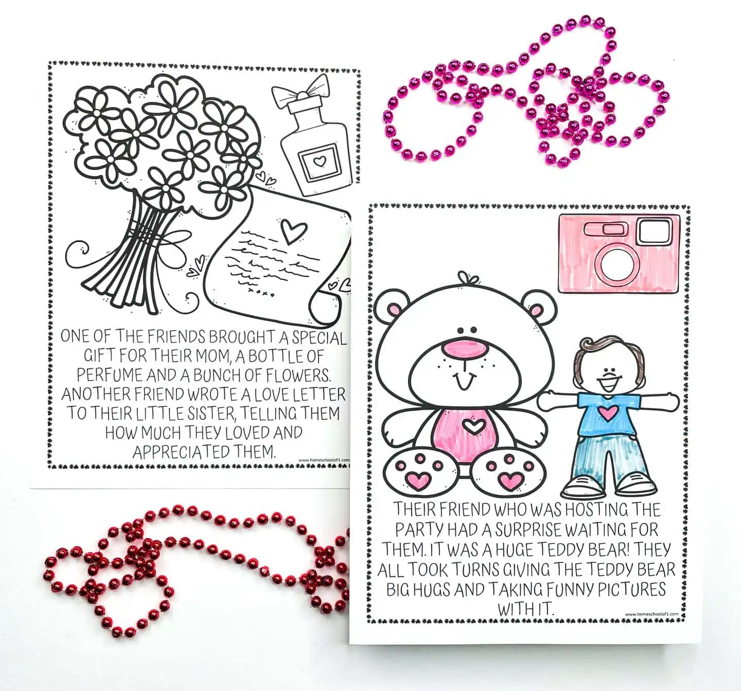 free valentines day coloring pages