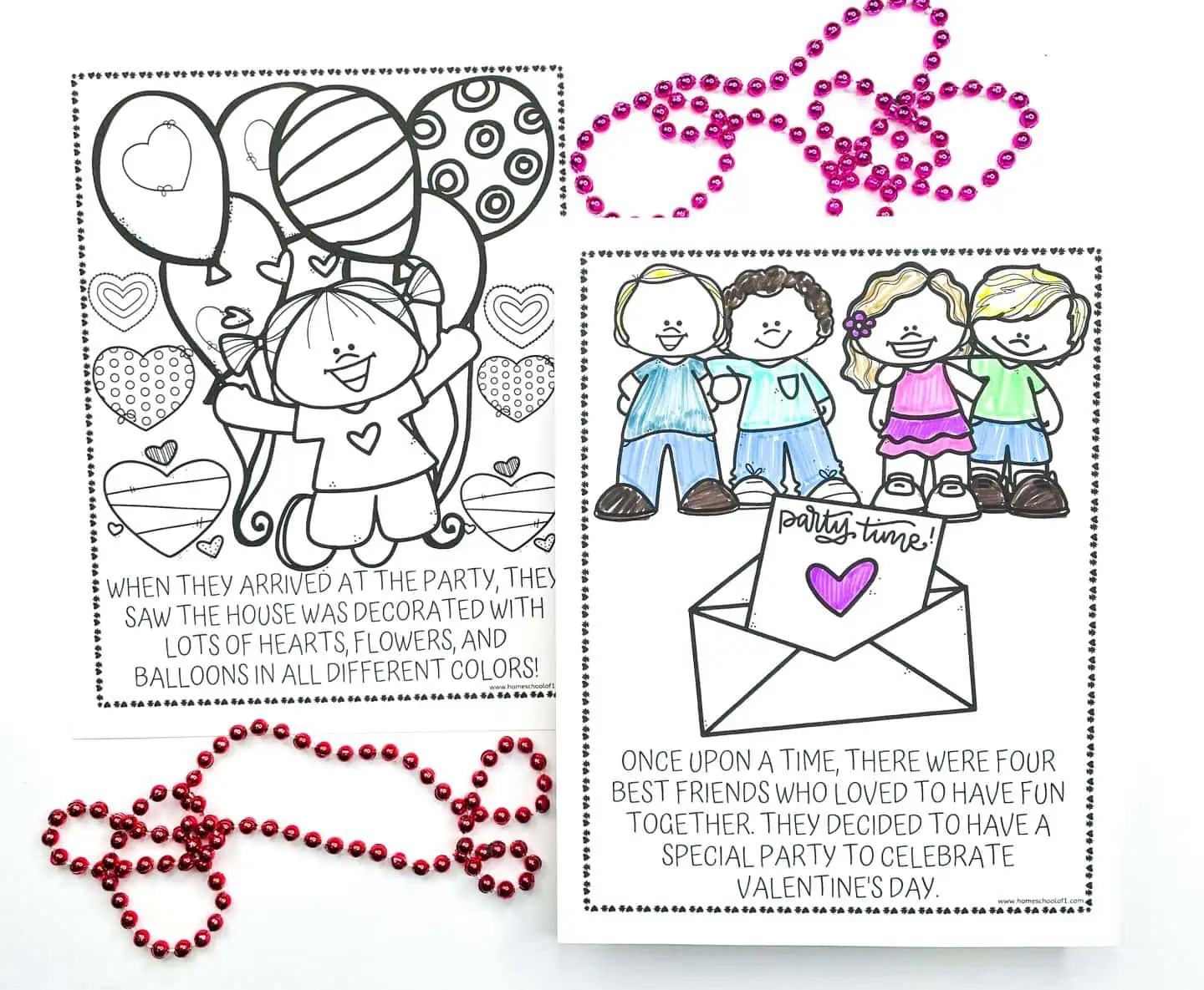 printable valentines coloring pages