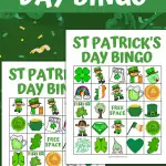 st patricks day bingo printable