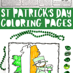 st patrick's day coloring pages free printable