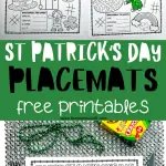 st patrick's day placemats free printable