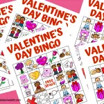 valentines day bingo boards