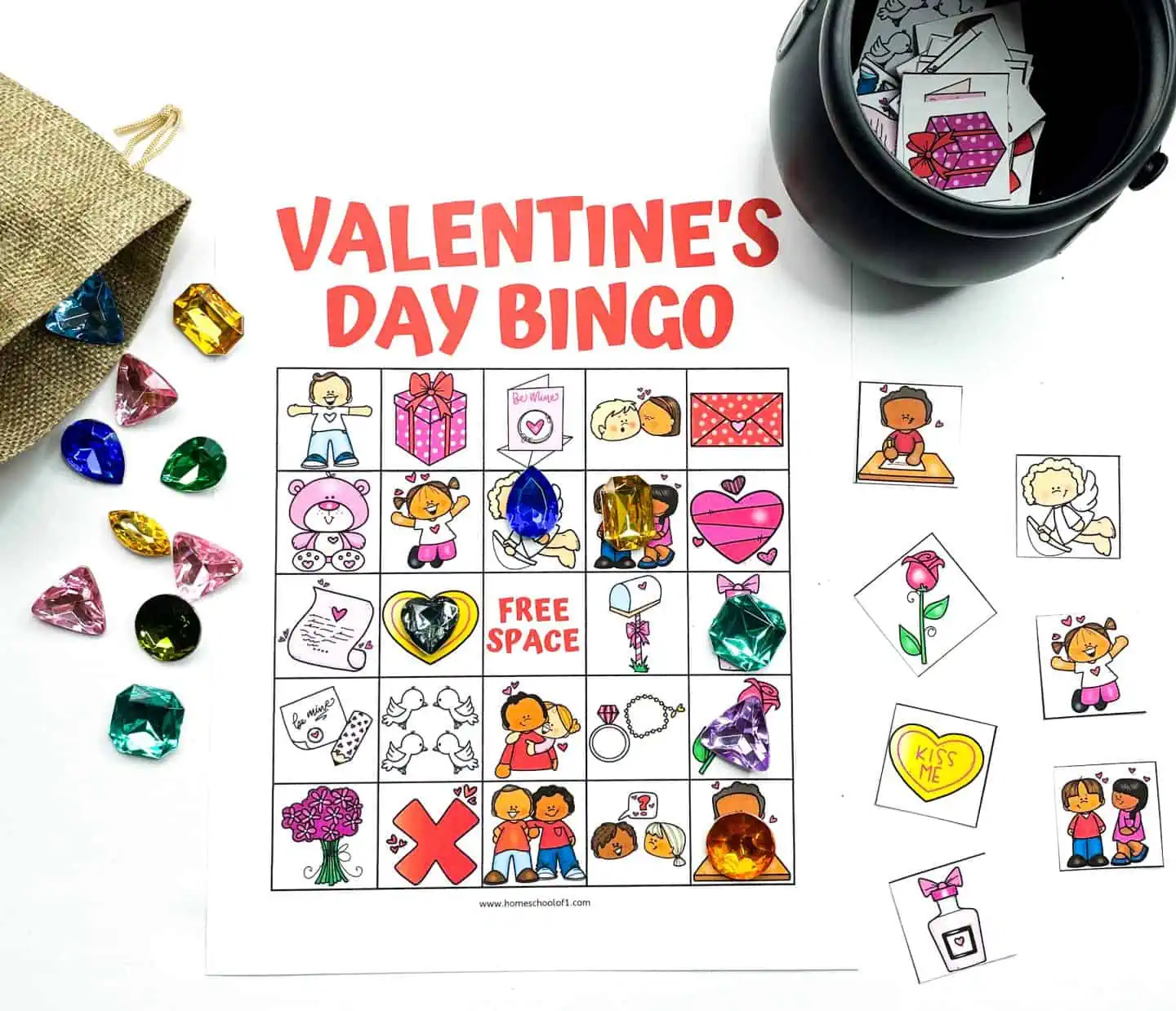 valentines day bingo free printable