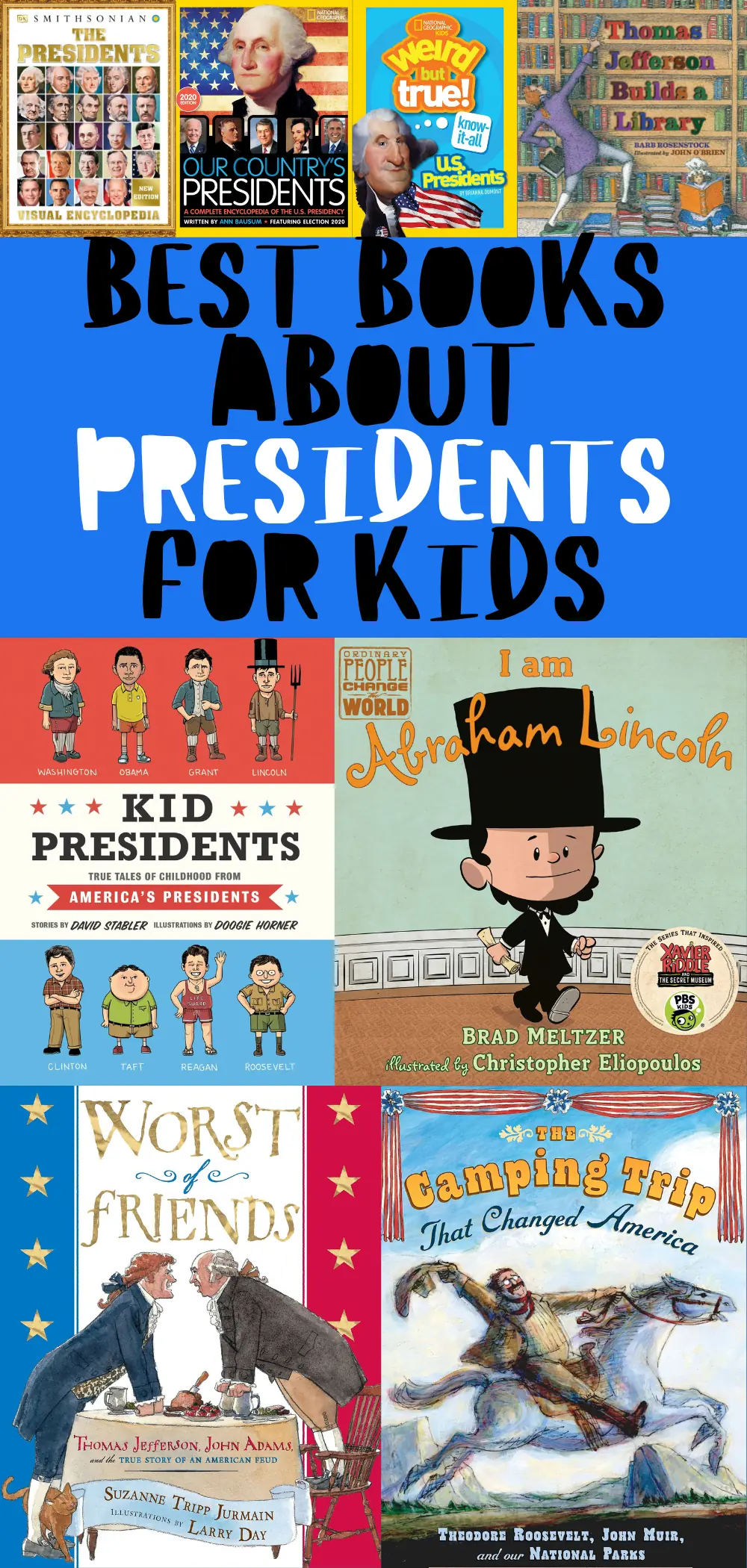 best books about presidents for kids