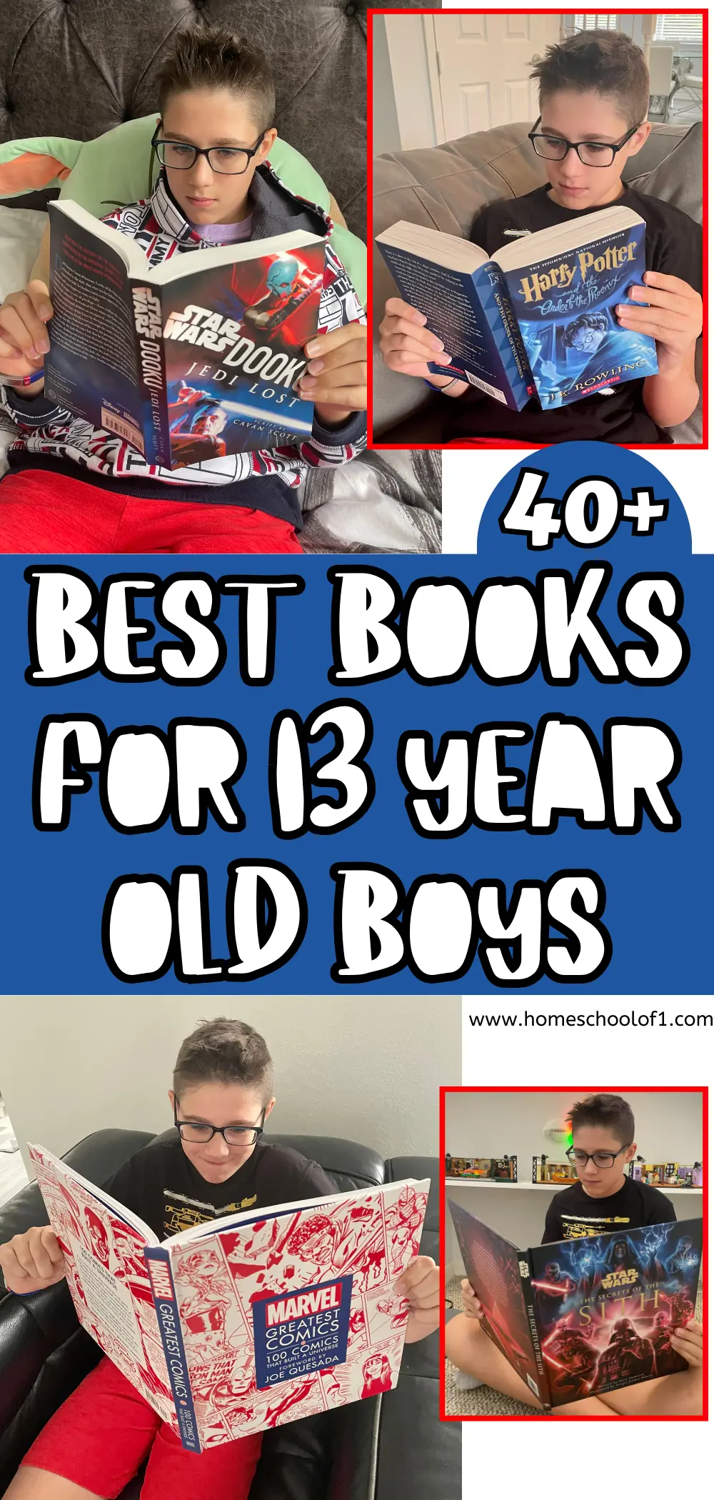 40 Best Books For 13 Year Old Boys That They Can t Put Down