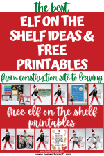 Elf on the Shelf Activities - Homeschool of 1