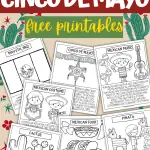 cinco de mayo coloring sheets