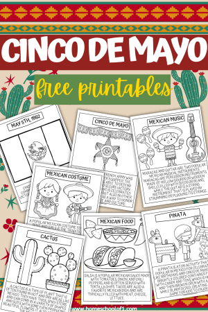 7 Free Cinco de Mayo Coloring Pages to Learn About Mexico