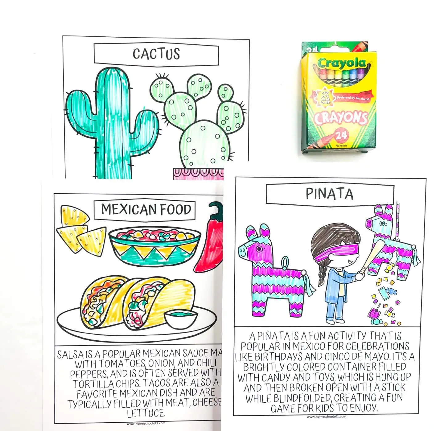 coloring pages cinco de mayo