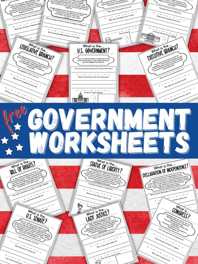 Free US Government worksheets