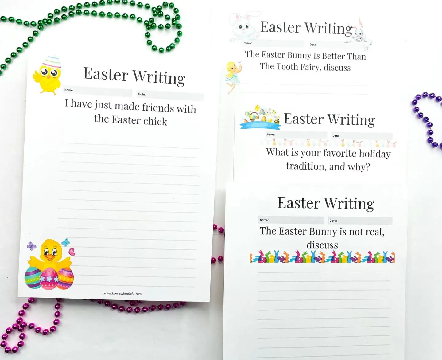 easter writing prompts