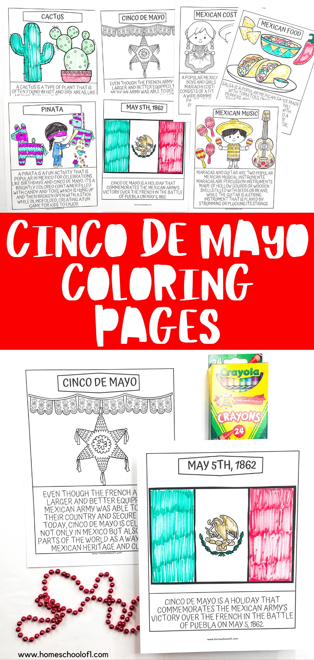 free cinco de mayo coloring pages