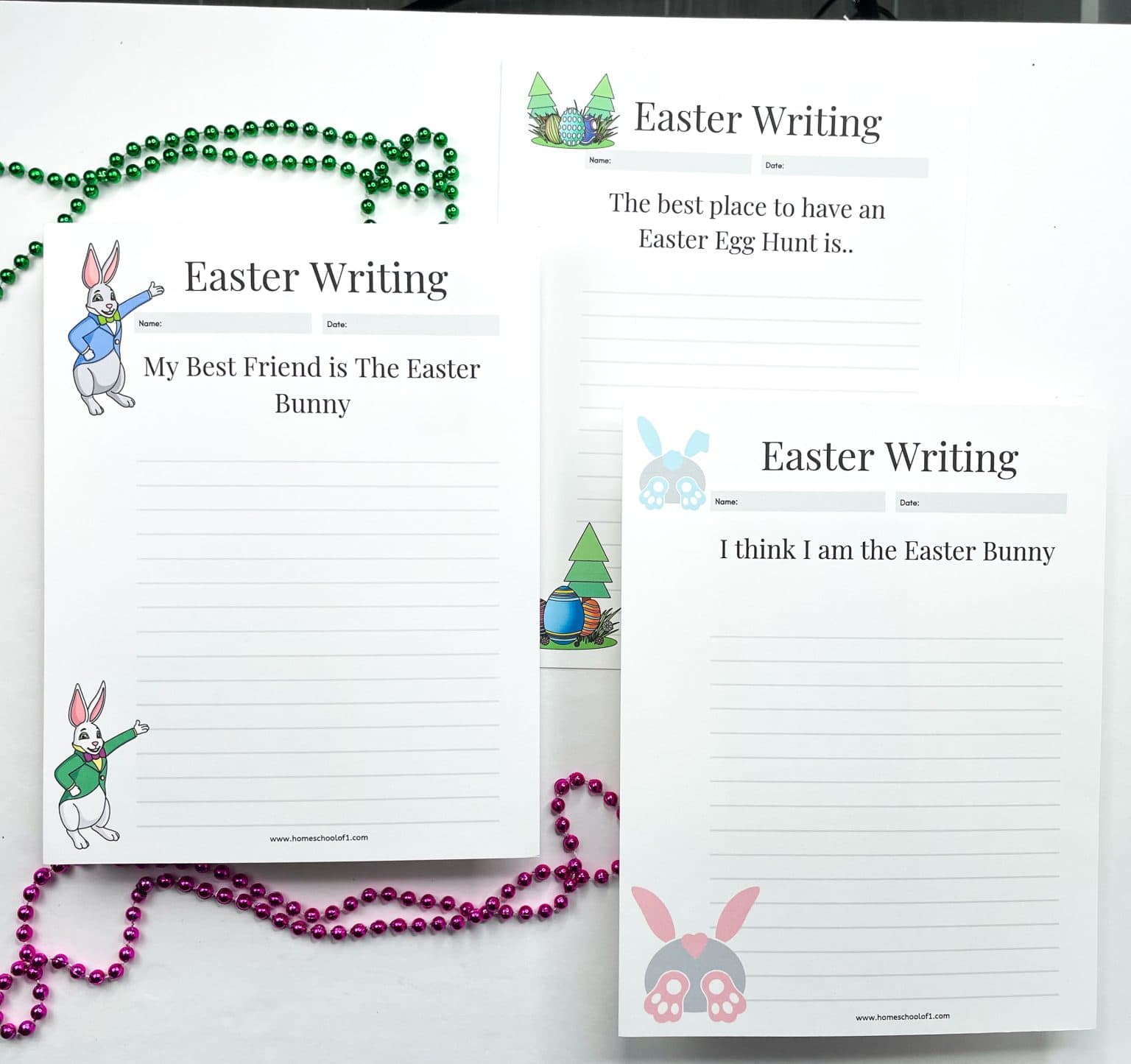 10 Free Printable Easter Writing Prompts