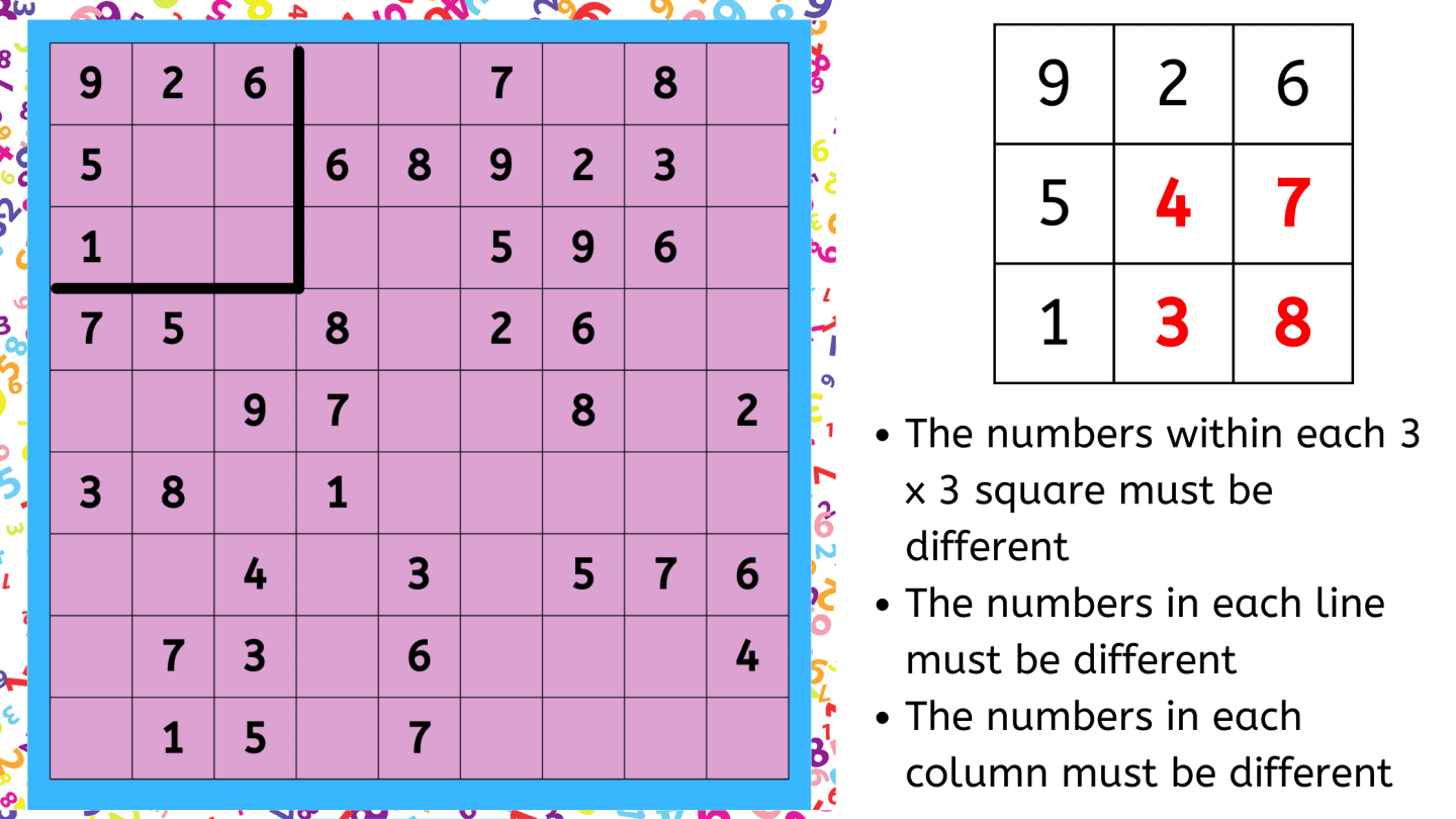 kids sudoku printable