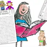 roald dahl word search