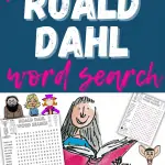 roald dahl word search puzzle