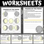 10 Best Phases of the Moon Worksheets (Free Printable)